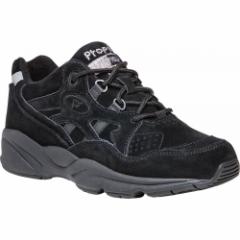 プロペット Propet レディース ランニング・ウォーキング シューズ・靴 Stability Walker Shoe Black Suede