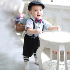 スーツ男の子キッズ 男の子ベビータキシード 結婚式 夏 子供服 フォーマル 男の子 半袖 キッズ ベビー服