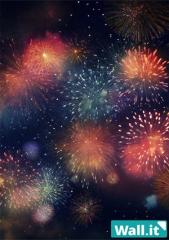 �yWall.it A4 �t�B�M���A�f�B�X�v���C�P�[�X��p�w�ʃf�U�C���V�[�g �c���z �ԉΑ�� �ł��グ�ԉ� �čՂ� �J���t�� ��i ��� ���i ����