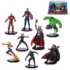 Disney - マーベル　フィギュア　ディズニー DISNEY】 マーベル アベンジャーズ フィギュアプレイセット