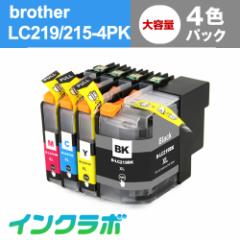  uU[ Brother ݊CN LC219/215-4PK 4FpbNeʁ~3Zbg