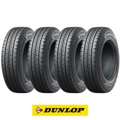 �y4�{�Z�b�g ���������z DUNLOP �_�����b�v �G�i�Z�[�u VAN01 155R12 6PR �ă^�C�� �T�}�[�^�C���P�i