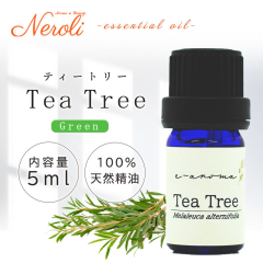e-aroma �G�b�Z���V�����I�C�� �e�B�[�g���[(�e�B�[�c���[) 5ml�@ Melaleuca alternifolia �t�g������ �I�[�X�g�����A ���[���֑�������