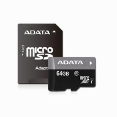 ADATA  GCf[^ microSDXC 64GB UHS-I AUSDX64GUICL10RA1 (2487342)  