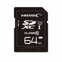 HI-DISC  nCfBXN 64GB  UHS-I SDXC[J[h HDSDX64GCL10UIJP3 (2440934)  