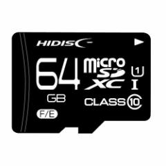 HI-DISC  nCfBXN microSDXCJ[h 64GB  UHS-I HDMCSDX64GCL10UIJPWOA (2434303)  