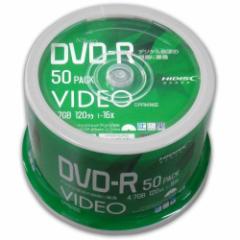 HI-DISC  nCfBXN 16{DVD-R rfIp CPRM/50Xsh/v^u VVVDR12JP50 (2418673)