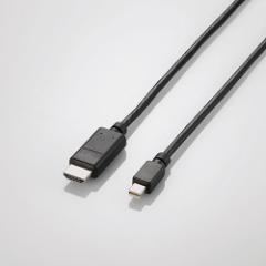 ELECOM  GR MiniDisplayPort-HDMIϊP[u ADMDPHDMI10BK (2410381)  