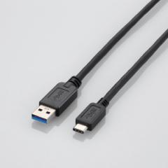 ELECOM  GR USB3.1P[u A-C^Cv 0.5m ubN USB3AC05BK (2418625)  