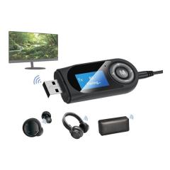 LITHON ���C�\��Bluetooth����M�@ TR-10 Bluetooth5.1 class2 10m 2.4GHz�� USB�d�� KABT-010B(2608956)��������