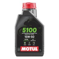 MOTUL 5100 15W-50 4T エンジンオイル 1L×6本セット MOTUL モチュールバイク用エンジンオイル 5100 4T 15W-50/1L 5100 15W