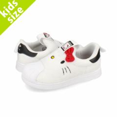 adidas HELLO KITTY SST 360 I KIDS AfB_X n[LeB SST 360 I LbY xr[ qǂ FTWR WHITE/CORE BLACK/VIVID RED zC