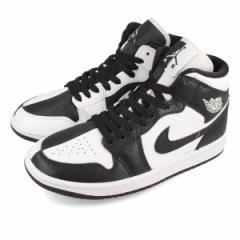 NIKE WMNS AIR JORDAN 1 MID SE WHITE/BLACK/WHITE