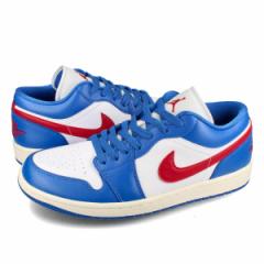 NIKE WMNS AIR JORDAN 1 LOW iCL EBY GA W[_ 1 [ Y SPORT BLUE/GYM RED/WHITE/SAIL u[ dc0774-416