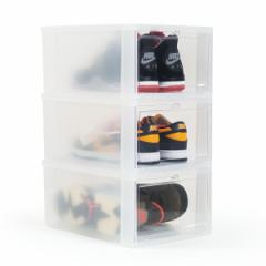 KICKS LAB. SHOE STORAGE BOX 3 BOX CLEAR