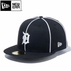 NEW ERA 59FIFTY DETROIT TIGERS PIPING j[G 59FIFTY fgCgE^CK[X pCsO Y fB[X BLK/SWHI ubN 1