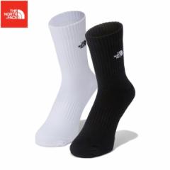 THE NORTH FACE TNF LOGO 2P CREW SOCKS