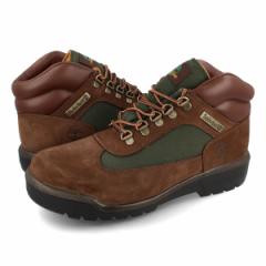 TIMBERLAND FIELD BOOT F/L WP DARK BROWN yBEEF & BROCCOLIz