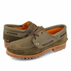 TIMBERLAND AUTHENTICS 3EYE CLASSIC LUG eBo[h I[ZeBbNX 3AC NVbN O DARK GREEN SUEDE A2AA3