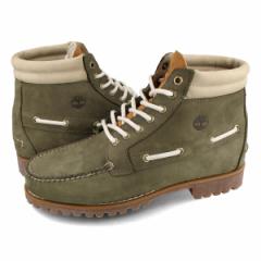 TIMBERLAND AUTHENTICS 7EYE LUG CHUKKA eBo[h I[ZeBbNX 7AC O `bJ Y DARK GREEN NUBUCK O[ 