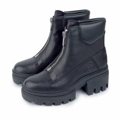 TIMBERLAND EVERLEIGH FRONT ZIP BOOT eBo[h G@[[ tgWbv u[c fB[X u[c BLACK FULL GRAIN u