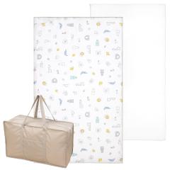 �����Q�z�c �ۈ牀 3�_�Z�b�g �k���A�j�}�� 70�~120cm ��100% �s�[�`�X�L�����n �z���C�g �􂦂�~���z�c�P�i+�h���o�b�O�̃Z�b�g �z����