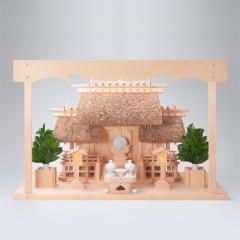 神職袴 女用 T/Rポプリン 行灯型 Mの通販はau PAY マーケット - 神棚