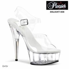 Pleaser v[U[ NAq[ fB[X T_ (C V[Y)  nCq[ Xgbv q[15cm DELIGHT-608