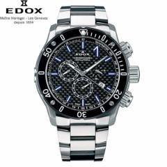 無金利ローン可 エドックス EDOX クロノオフショア1 Chronoffshore-1 10221-3M-NIBU2 クォーツ