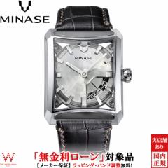 無金利ローン可 ミナセ MINASE セブン ウィンドウズ 雪平ダイアル ホワイト SEVEN WINDOWS VM15-LDBYWH-SSD メンズ 腕時計 日本製