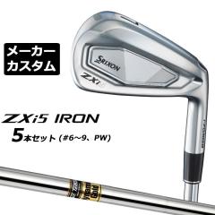 ���[�J�[�J�X�^���N���u �_�����b�v SRIXON ZXi5 �E�p �A�C�A�� 5�{�Z�b�g(#6-PW) Dynamic Gold �X�`�[���V���t�g �X���N�\�� 2025 ���{