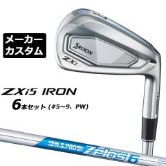 ���[�J�[�J�X�^���N���u �_�����b�v SRIXON ZXi5 �E�p �A�C�A�� 6�{�Z�b�g(#5-PW) N.S.PRO ZELOS 6 �X�`�[���V���t�g �X���N�\�� 2025 ��