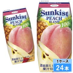 �X�i���� �T���L�X�g 100�� �s�[�`�u�����h 200ml 24�{ �i24�{�~1�P�[�X�j