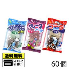 �₨���� �T���[�O�~�V���[�Y 60�� �i3��ށ~�e20�j �R�[�� �T�C�_�[ �O���[�v �O�~ �L�����f�B �ʉَq ���[����