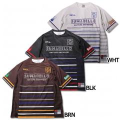 BORDER PRA SHIRT �����v���N�e�B�X�V���c�@�ySULLO|�X�[�W���z�T�b�J�[�t�b�g�T���E�F�A�[1720101021