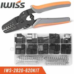 アイウィス IWISS  2.54mmピッチ 2550 QIコネクタ デュポンコネクタ 13種セット 精密圧着ペンチ IWS-2820 + 620KIT