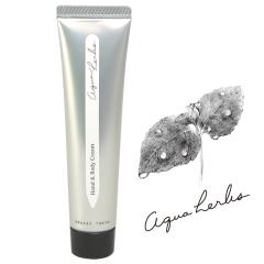 GRASSE TOKYO �O���[�X�g�E�L���E �n���h���{�f�B�N���[�� 35g Aqua herbs�i�A�N�A�n�[�u�X�j �n���h�N���[���y�l�R�|�X�o�ׁz [M�� 1/1]