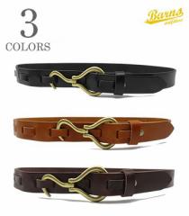 BARNS o[Y Ȗ؃U[|T}[IC|tbN|BELTwSUMMER OIL LEATHER HOOK BELTxyAJWExgzLE-4087