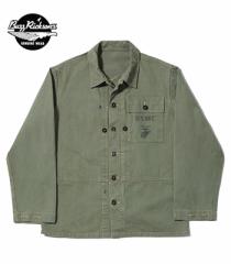 BUZZ RICKSONS oYN\Y w{[|[eBeBWPbgwU.S.M.C. M-1944 HERRINGBONE UTILITY JACKETxy~^[E