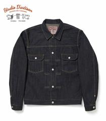 XefBI_`U G3 14oz.fj 2nd TYPE fjWPbg STUDIO DARTISAN 2nd Type DENIM JACKET SD-492