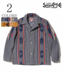 VK[P[ lCeBuAJ E[uPbg WPbg SUGAR CANE NATIVE AMERICAN WOOL BLANKET JACKET SC14992