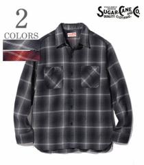 SUGAR CANE VK[P[ |cC|lVcwTWILL CHECK WORK SHIRTxyAJWE[NzSC29149