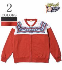 WHITESVILLE zCcr ᕿ|tWbv|XEFbgwSNOW PATTERN ZIP SWEAT SHIRTxyAJWEJbWzWV69267