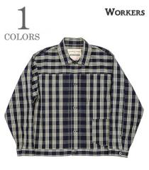 WORKERS ���[�J�[�Y 7.5oz.�C���f�B�S�`�F�b�N|�p���J|���[�N�W���P�b�g�wLot 213, Indigo Plaid�x�y�A���J�W�E���[�N�z25s-1-213-id
