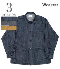 WORKERS ���[�J�[�Y 7.5oz.�f�j��|5oz.�V�����u���[|6oz.�`�m|�T�}�[�W���P�b�g|�J�o�[�I�[���wSummer Jacket�x�y�A���J�W�E���[�N�z25s-
