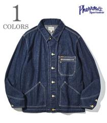 PHERROWS �t�F���[�Y 11.5oz���Y�Z�����B�b�`�f�j��|�J�o�[�I�[���w191-J Type DENIM WORK JACKET�x�y�A���J�W�E���[�N�z191WJ