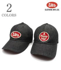 UES �E�G�X ���|���b�y��|�u���b�N�f�j��|�x�[�X�{�[���L���b�v�wBLACK DENIM BALL CAP�x�y�A���J�W�E�J���b�W�z82BDC