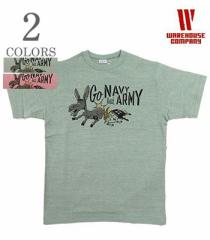 WAREHOUSE EGAnEX |ۃN[lbN|vgTEEw88/12 HEATHER CREW NECK TEE GO NAVYxyAJWE~^[z4096-GONAVY