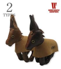 WAREHOUSE �E�G�A�n�E�X �n���h���C�h|���U�[|�}�X�R�b�g�h�[���wGENUINE LEATHER MASCOT DOLL USMA MULE�x�y�A���J�W�E�h�[���z5243-USM