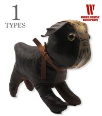 WAREHOUSE �E�G�A�n�E�X �n���h���C�h|���U�[|�}�X�R�b�g�h�[���wGENUINE LEATHER MASCOT DOLL USMC BULLDOG�x�y�A���J�W�E�h�[���z5243-